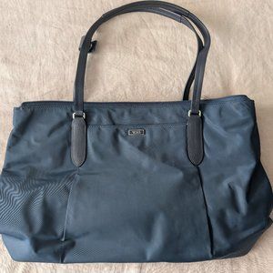 Tumi Navy Blue Nylon Tote Bag